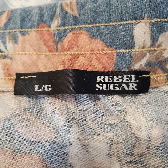 🍭3 x $25* REBEL SUGAR Floral Skirt Sz Lrg - Picture 6 of 7